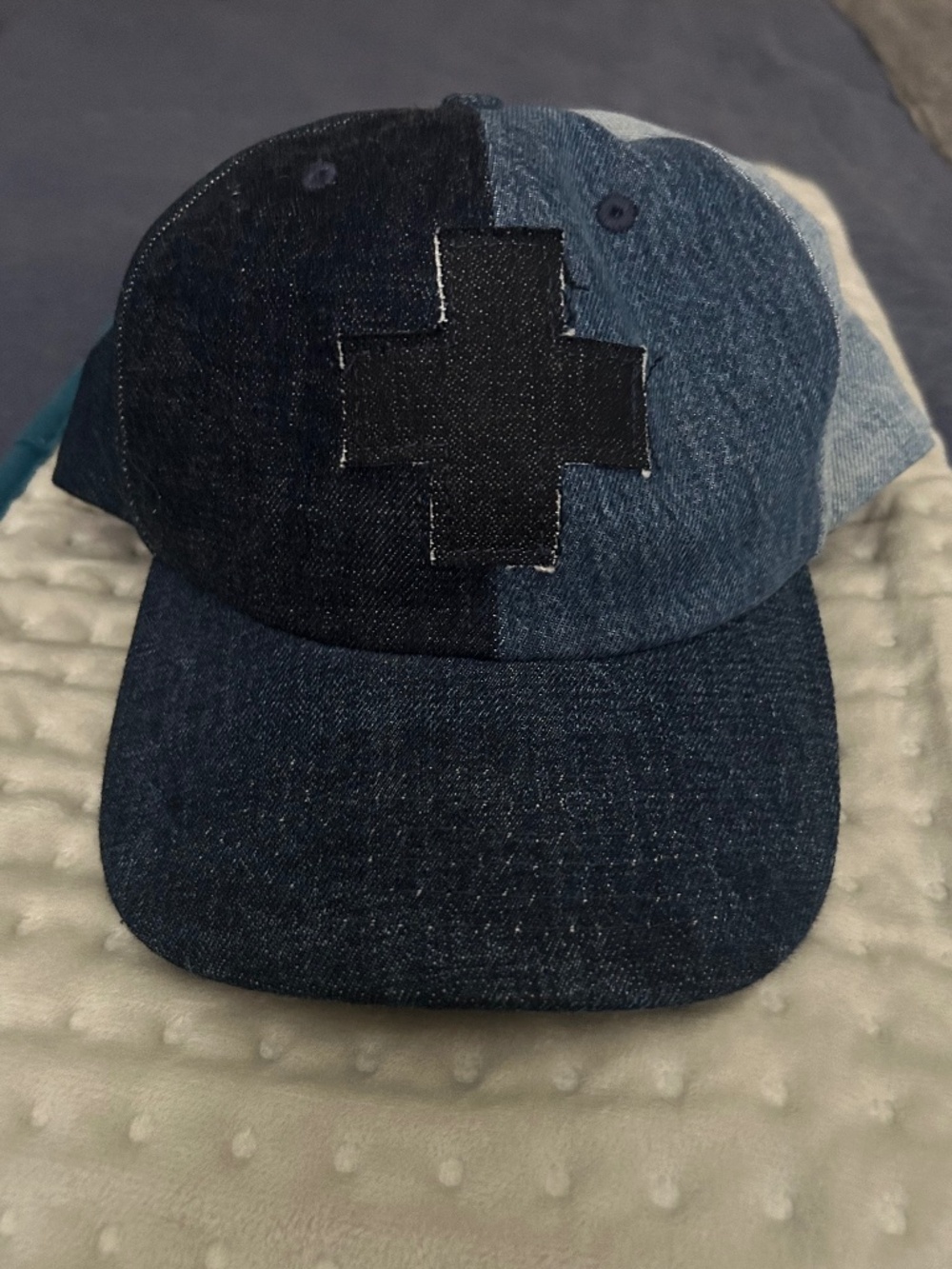 Imogene + Willie love fades unisex denim baseball hat NWT